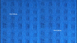 Квадрат в квадрате из лицевых петель, теневое вязание. Slipped Stitches knitting, stokinette. by Tricot Boom 1,699 views 3 months ago 9 minutes, 6 seconds