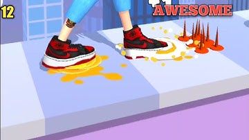 Satisfying. All Levels Gameplay Android,iOS ASMR Tippy Toe Part 12