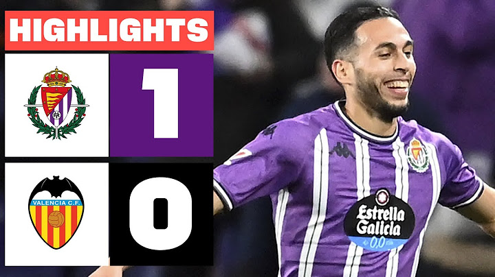 REAL VALLADOLID CF 1 - 0 VALENCIA CF I HIGHLIGHTS LALIGA EA SPORTS