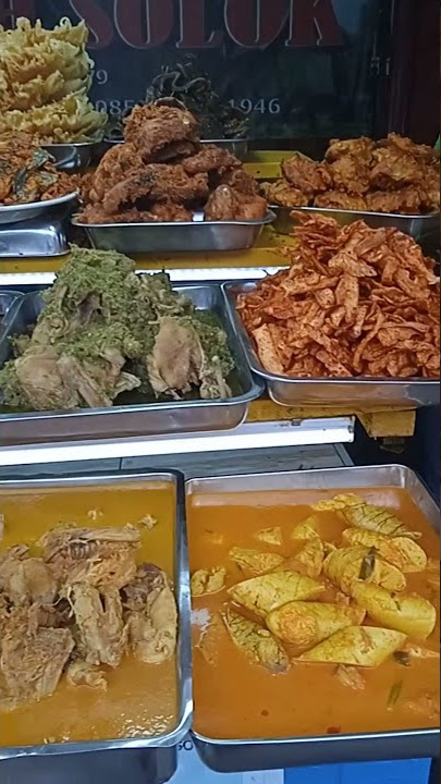 MENU LENGKAP MASAKAN PADANG...!!