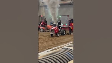 🔥 Diesel Garden Tractors: Small But Mighty! #DieselPower #GardenTractors #TractorPulling