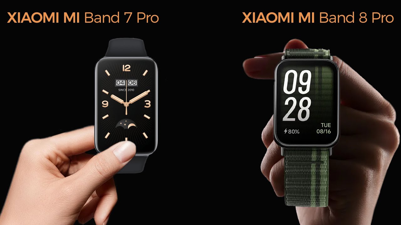 Mi Band 7 pro vs Mi Band 8 (day 1) : r/miband