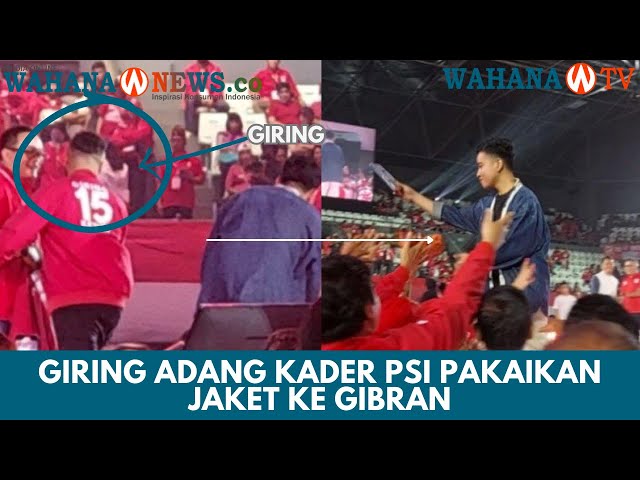 Giring Adang Kader PSI Pakaikan Jaket ke Gibran, Helmi Yahya: Jangan, Jangan..