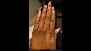 NAIL TIPS USING NAIL BOO DIP POWDER