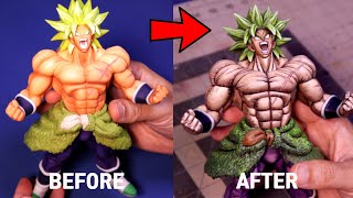 Banpresto Dragon Ball Broly repainting 브로리 리페인팅