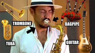 INSTRUMENTS IMITATIONS on SAX