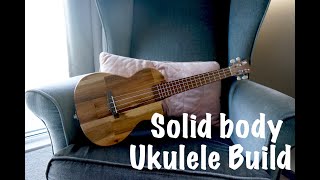 Solid Body Electric Ukulele Build