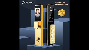 KHÓA BIỆT THỰ ĐỒNG MẠ VÀNG 24K OSN-KBT08 |Khóa OSUNO