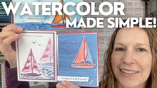 ANYONE Can Do Watercolor! 3 Simple Ways!