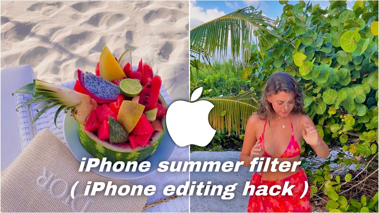 Iphone summer filter iphone camera roll edit new iphone editing