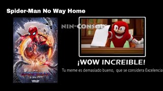 Knuckles Aprobando las Películas