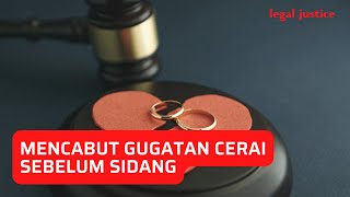 Withdrawing Divorce Suit Before Trial