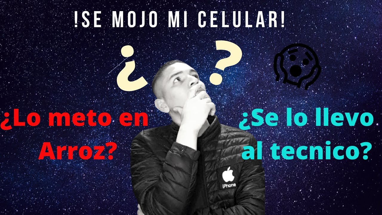 se mojo mi celular NO PRENDE NI CARGA 😱 ¿Qué hago? - YouTube