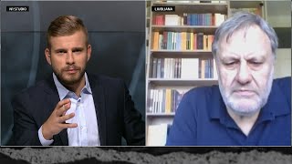 Slavoj Žižek u Izvan okvira: Ako kapitalizam preživi, cijena će biti strašna