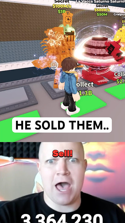 Big YouTuber SELLS All My Brainrots..