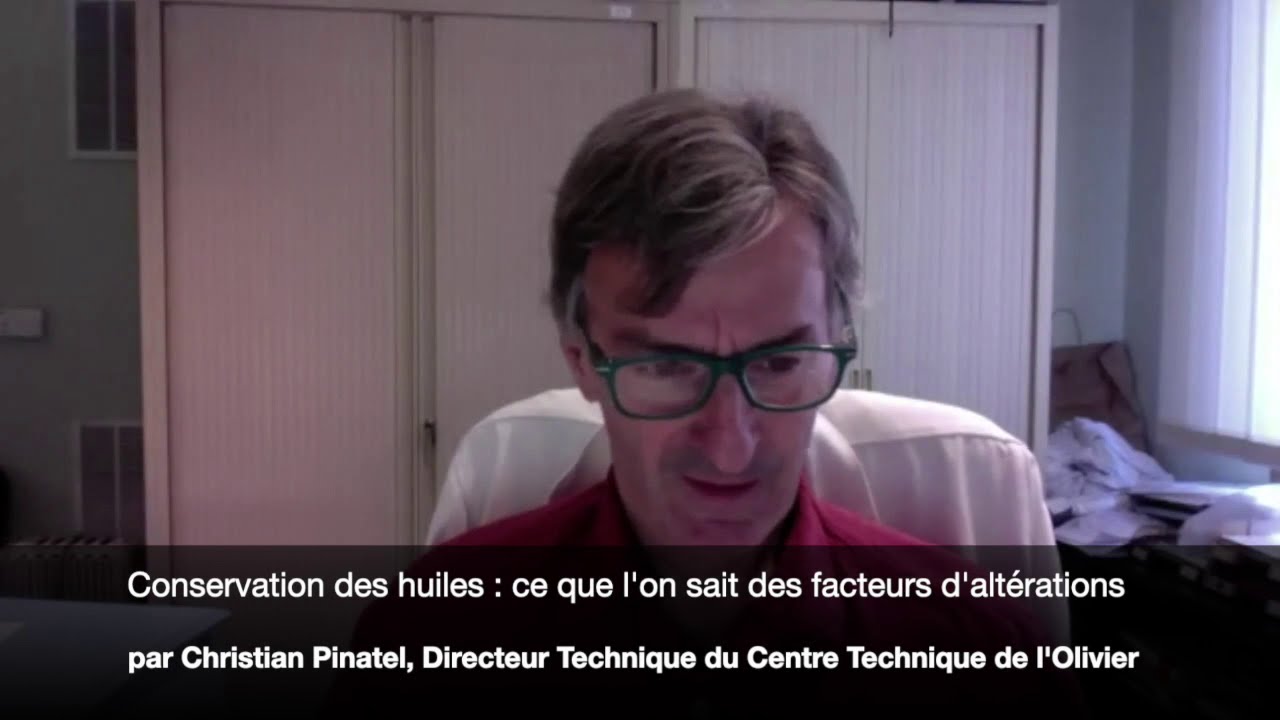 Conservation des huiles : ce que l'on sait des facteurs d'altérations - Techno'Huile 2020
