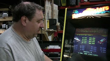 #387 Atari ROAD BLASTERS Arcade Video Game -The Last Release of System 1 -TNT Amusements