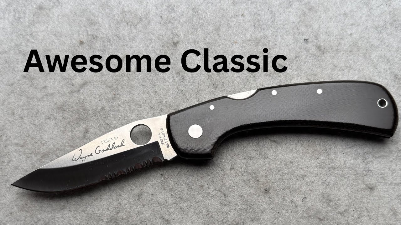 Spyderco C16PS (Collab w/ Wayne Goddard) Knife Review - YouTube