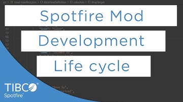 Mod Development Life Cycle | Spotfire Mods Tutorial