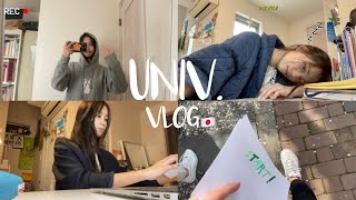 ENG)일본 대학교에서의 첫날 VLOG!!(ft. 학생증,영어 레벨테스트) | 大学行ってきました(ft. 学生証,プレイスメントテスト️) | jane제인