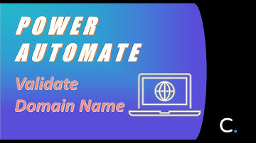 How to Validate a Domain Name in Power Automate