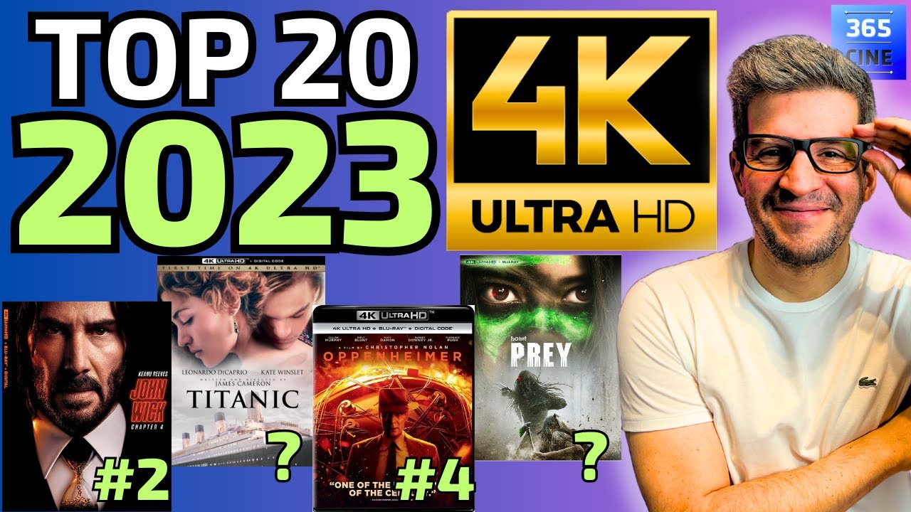 TOP 20 4K Ultra HD Blu-ray 2023! Las mejores películas que harán lucir tu  cine en casa! 