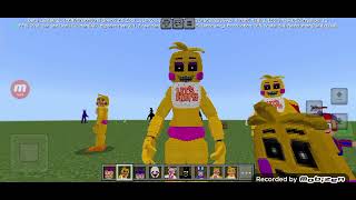 Buat Withered Golden Freddy... LAKNAT LU!!!!! - Minecraft Addon FNAF 2 By Dany Fox