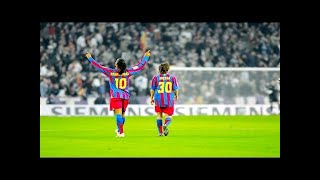 Ronaldinho - Top 5 Assists To Messi[Football]