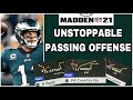 MADDEN 21- UNSTOPPABLE PASSING SCHEME‼️GUN TRIPS TE IS OVERPOWERED IN RAIDERS PLAYBOOK😳BEST OFFENSE