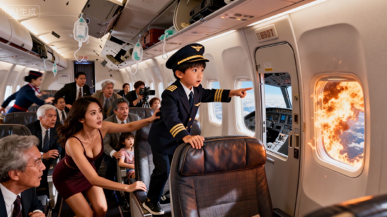 Pilote d’élite réincarné à 8 ans : sauver son père et 300 vies à 9 000 m