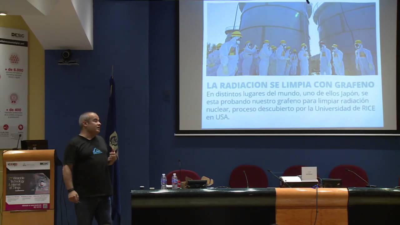 Grafeno, el material de Dios ya es presente en Wearables - Javier Sirvent, Wearable Evangelist