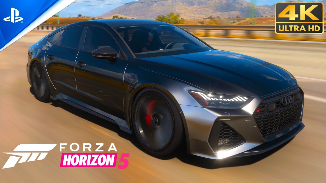 Audi Test Graphics Audi RS7 Speed Test | Insane 4K Graphics Experience! - YouTube