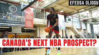 Canadas Next Major Basketball Prospect: NBA Scout Reacts To Efeosa Oliogu (2025)