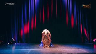 Tevec dancing to Asena, Sendur - professional Turkish belly dance Oslo 2017 Resimi