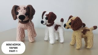Amigurumi Minik Köpek Yapımı 7-8 Cm Part 1English Suble