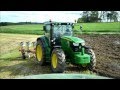 NEW John Deere 6150R &amp; Kuhn - Ploughing 2014 !