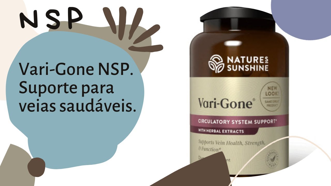 Vari Gone NSP. Suporte para veias saudáveis. (PORT) - YouTube