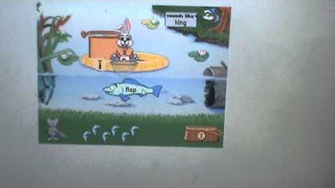 Reader Rabbit 2 Gameplay - Vowel Pond Level 1 Part 1