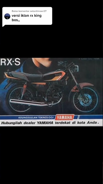 IKLAN MOTOR RX KING JADUL
