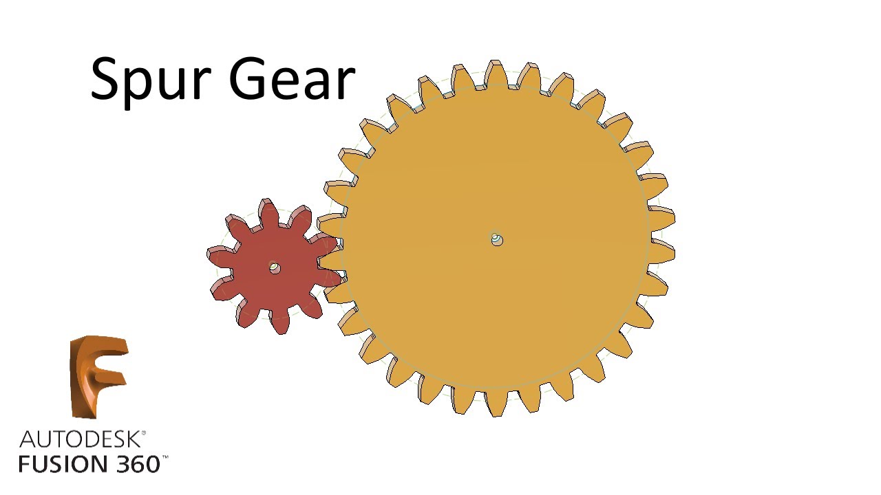 P.62. Spur Gear in Fusion 360 / Зубчатое колесо во Фьюжн 360 (Шестерня