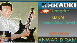 MANDUL Karaoke tanpa vokal cewek|Rhoma irama|Dangdut Lawas|cover Dangdut Anwar D'Rama