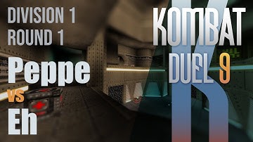 Kombat Duel 9 - Div 1 - Peppe vs Eh (QuakeWorld Duel)