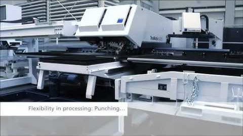 TRUMPF TruMatic 6000 with SheetMaster (Laser & Punch Combo)