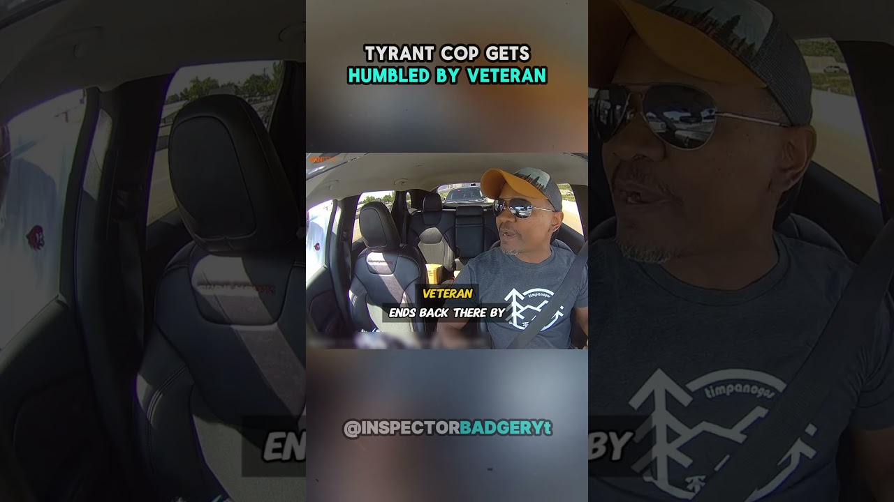 TYRANT COP GETS HUMBLED BY VETERAN DRIVER