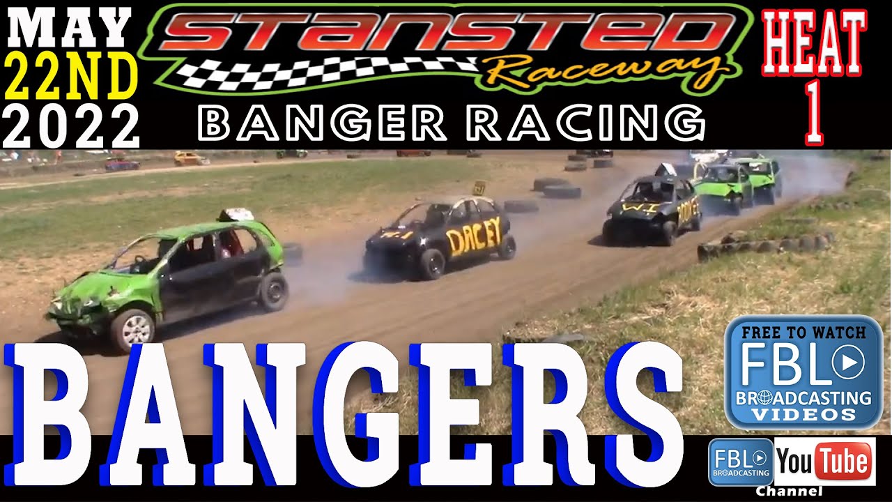 Stansted Raceway Full Contact Banger Racing 22nd May 2022 Bangers Heat ...