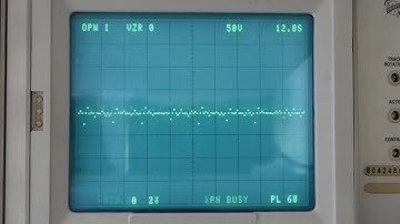Tektronix 7854:  FFT - proof of concept