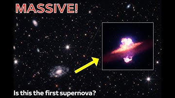UNBELIEVABLE! JWST Just Found the Earliest Supernova in History