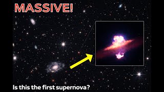 UNBELIEVABLE! JWST Just Found the Earliest Supernova in History