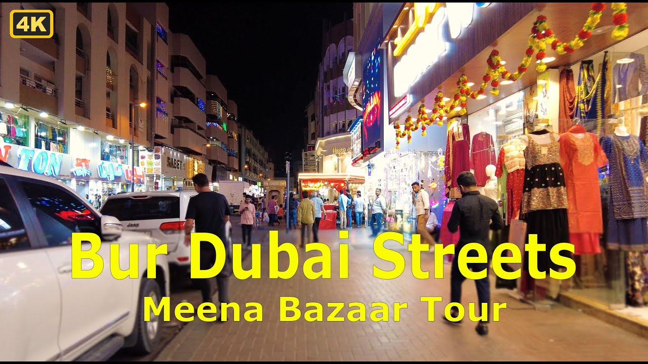 Bur Dubai Streets | Old Souk & Meena Bazaar Areas Evening Walking Tour | 10 Nov 2023