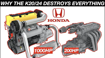Why Honda K20/K24 Engines Make Too Much Power😮| Explained Ep.7